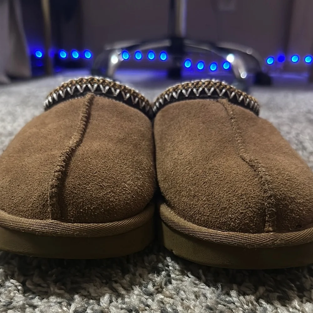 UGG Brown Suede Slippers - Picture 4 of 4